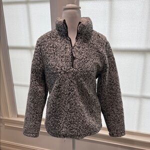 Time and Tru Charcoal Teddy Jacket